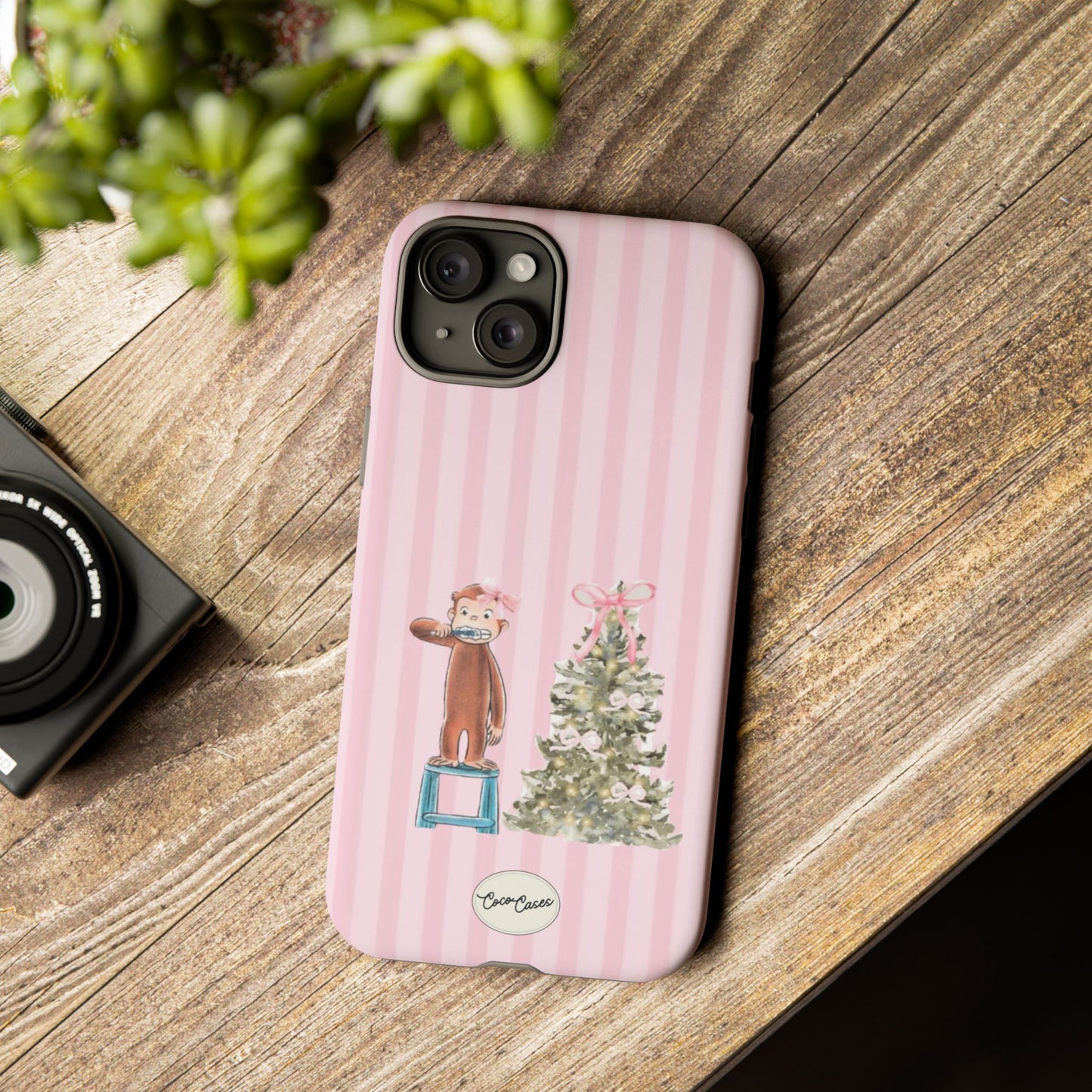 Curious Christmas iPhone Case