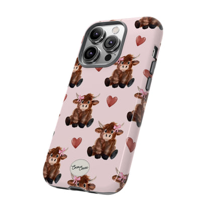 Highland Hearts iPhone Case
