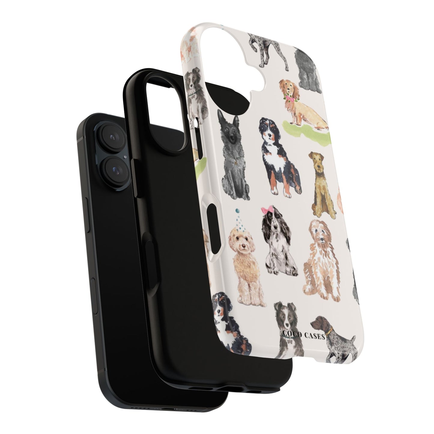 Puppy Party iPhone Case
