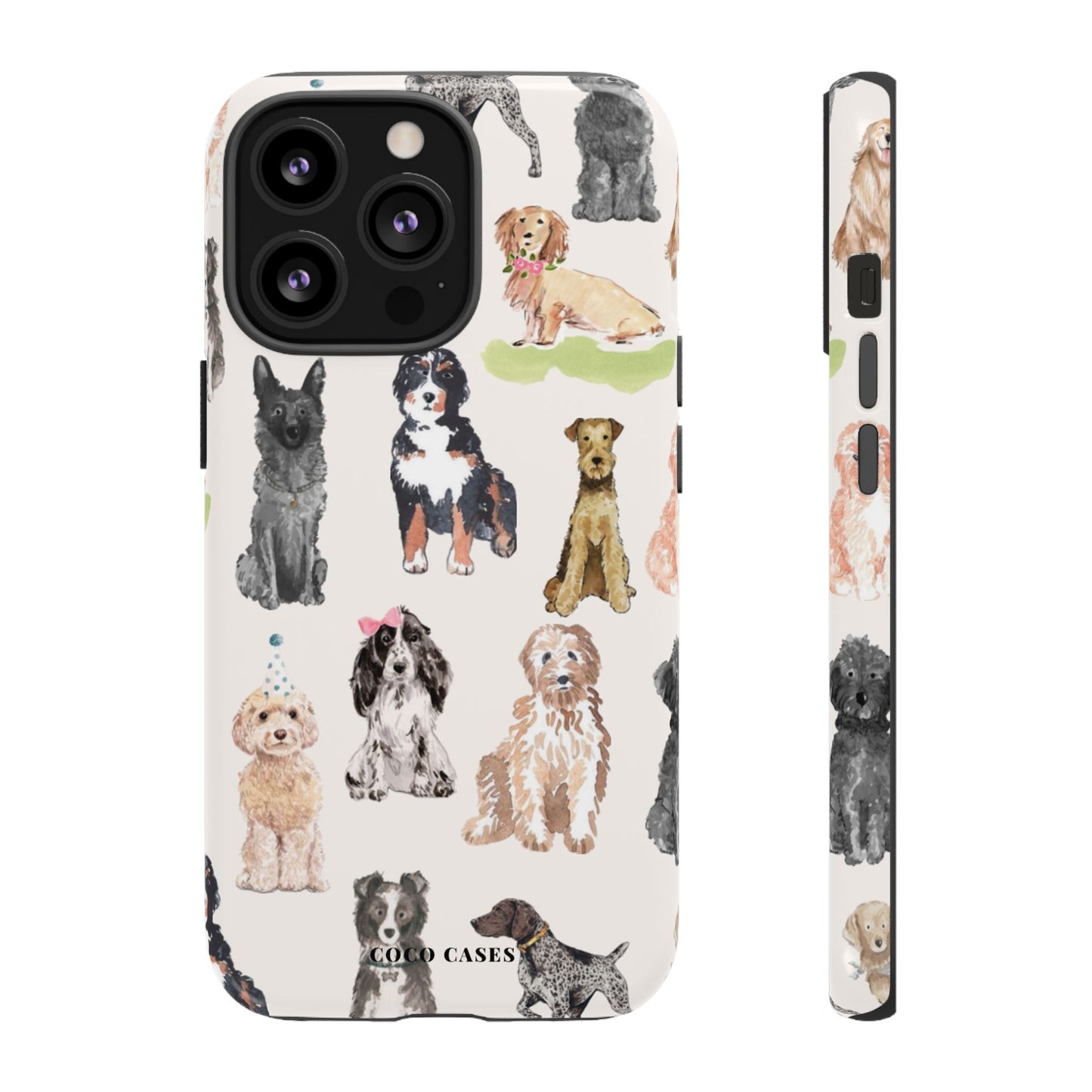 Puppy Party iPhone Case