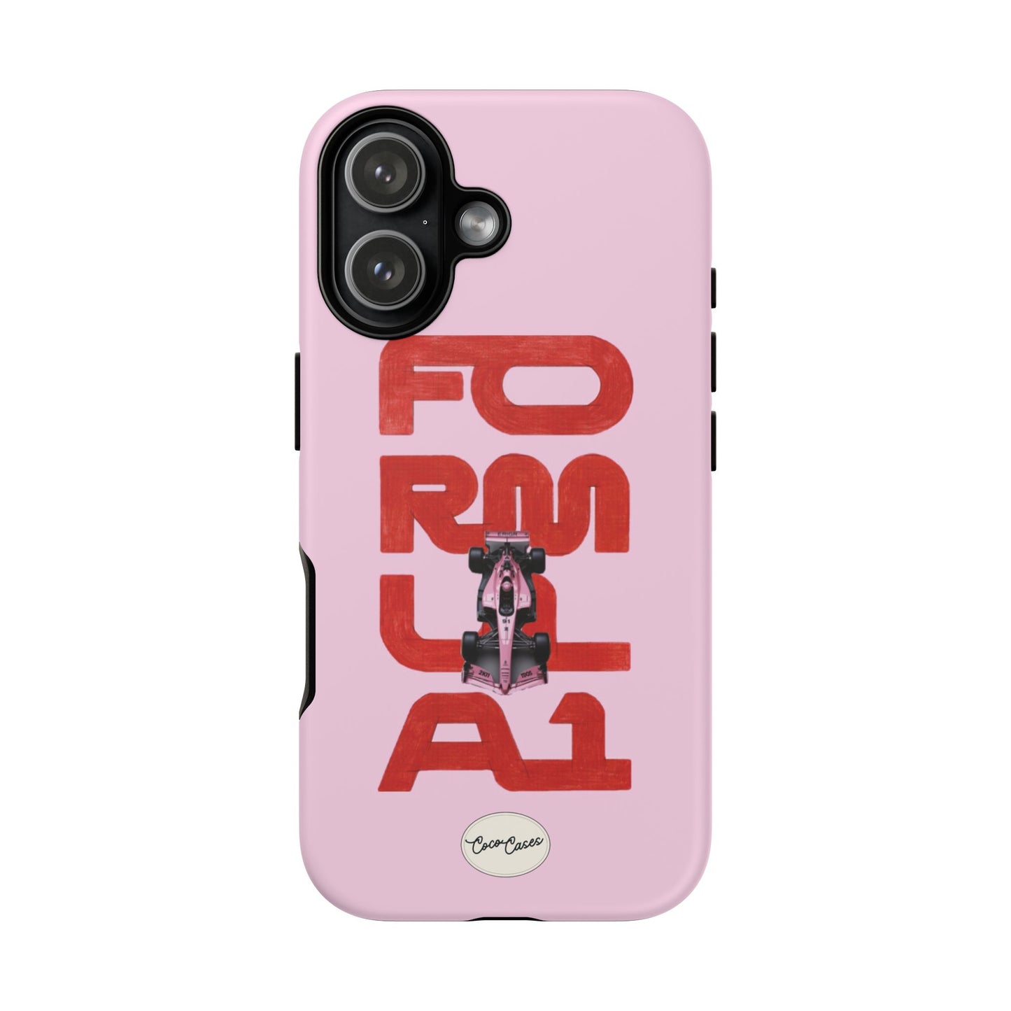 Pink Pitstop iPhone Case