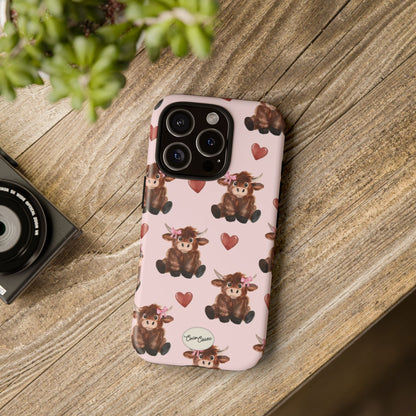 Highland Hearts iPhone Case