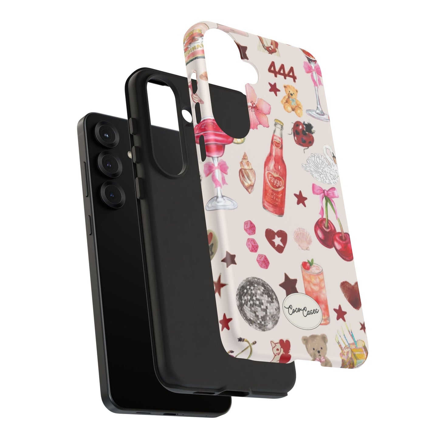 Pink Clutter Samsung Case