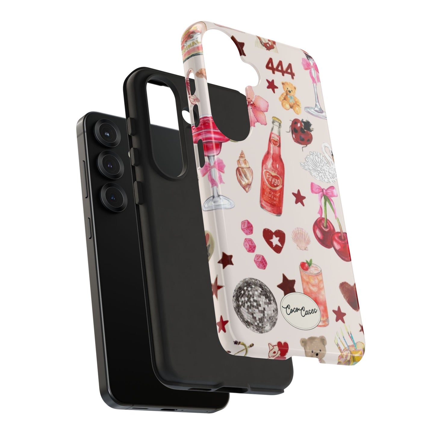 Pink Clutter Samsung Case