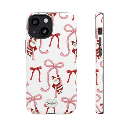 Santa’s Bow Ride iPhone Case