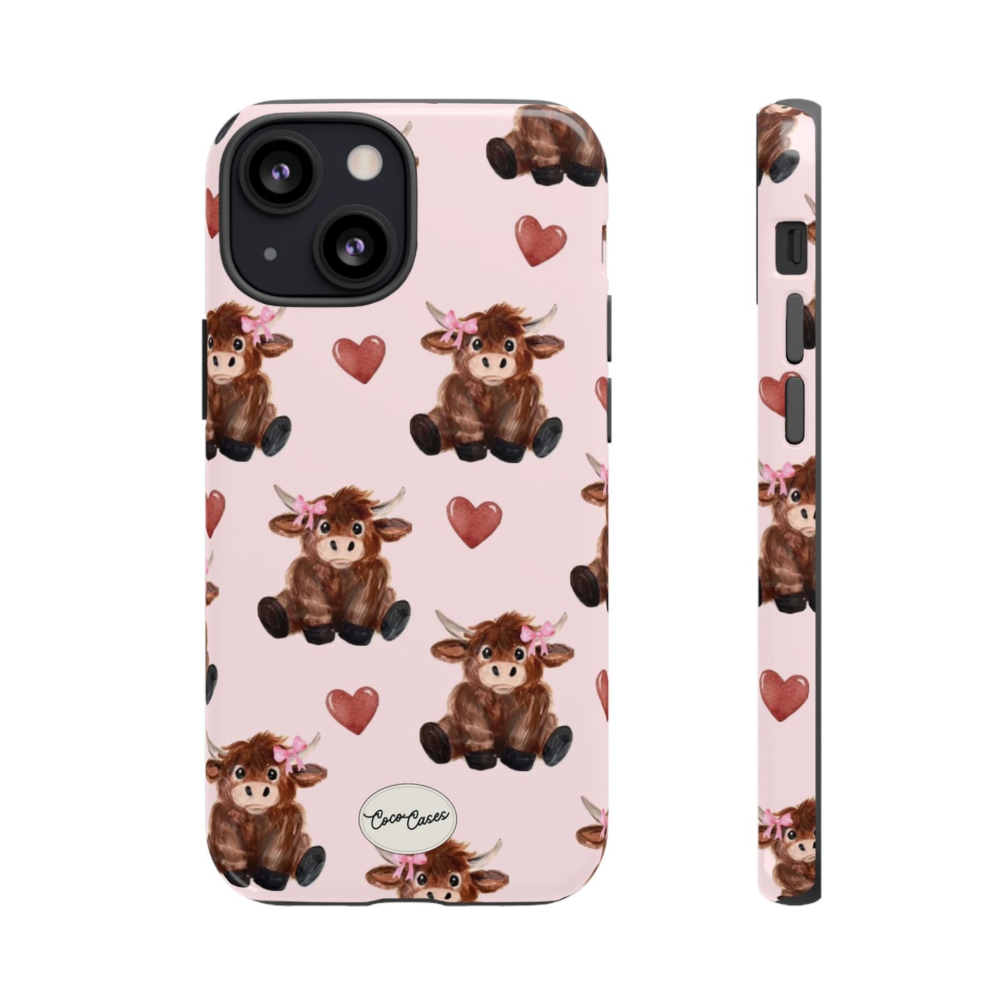 Highland Hearts iPhone Case