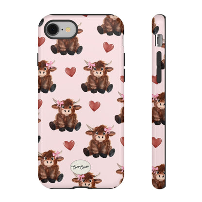 Highland Hearts iPhone Case