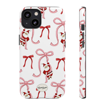 Santa’s Bow Ride iPhone Case