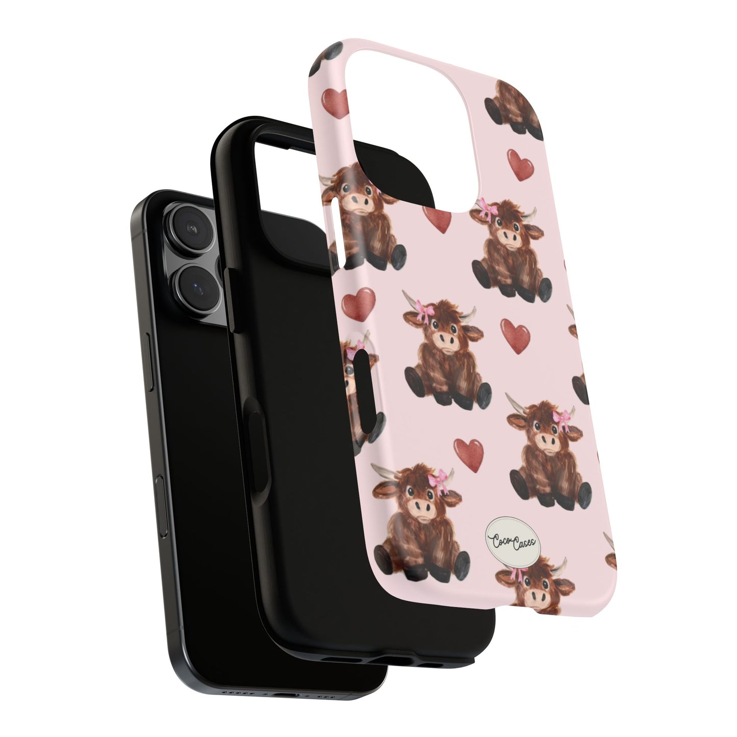 Highland Hearts iPhone Case