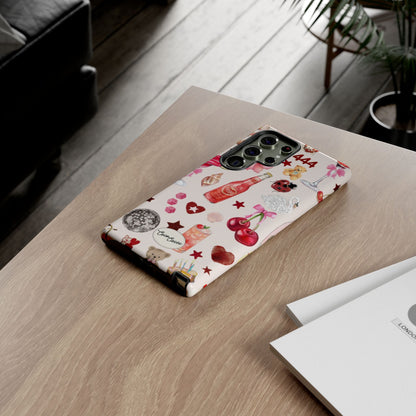 Pink Clutter Samsung Case