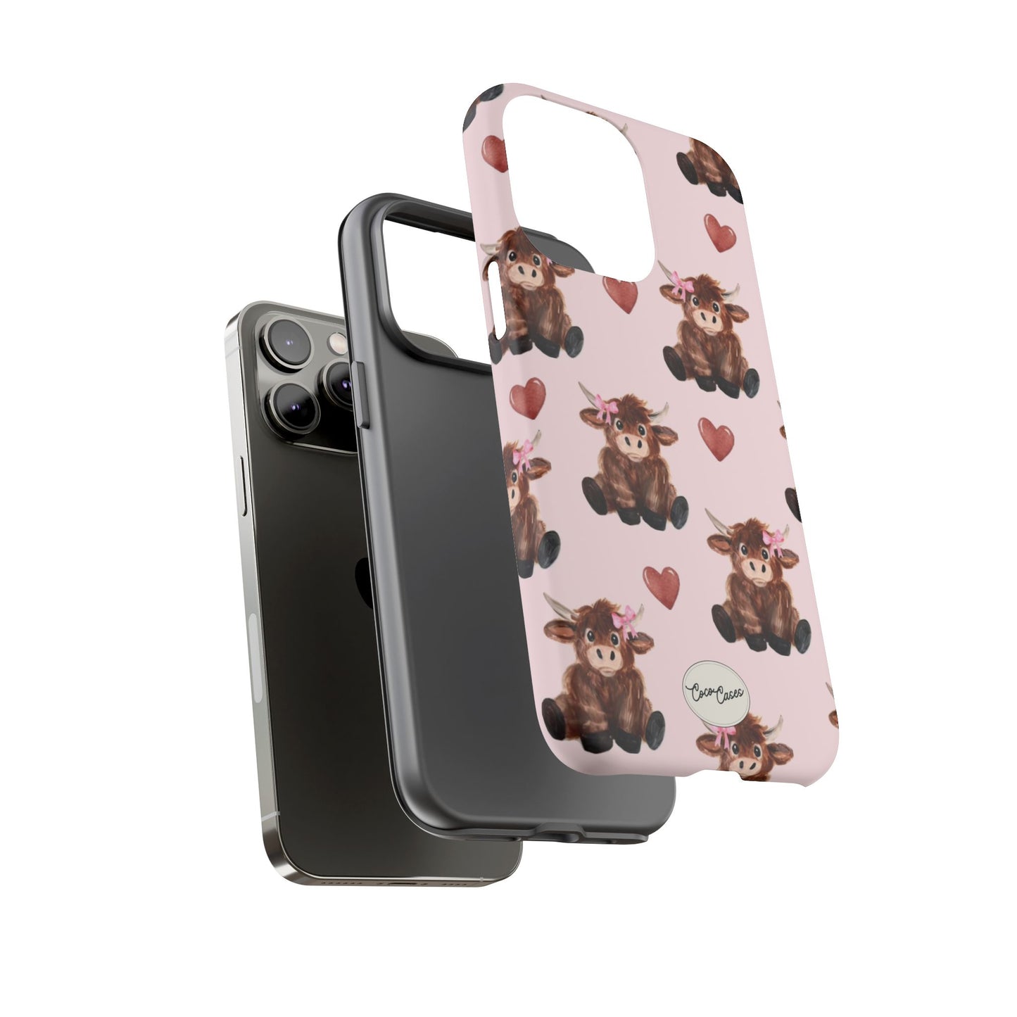 Highland Hearts iPhone Case