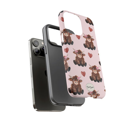 Highland Hearts iPhone Case