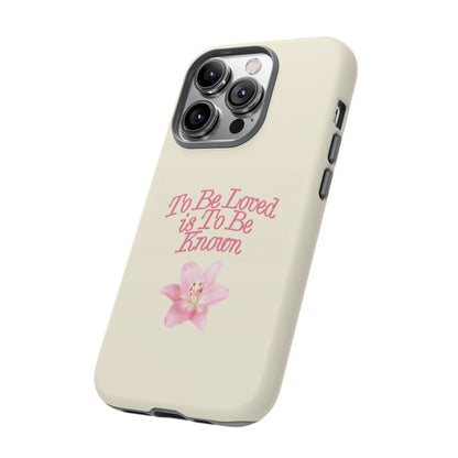 to be loved iPhone Case