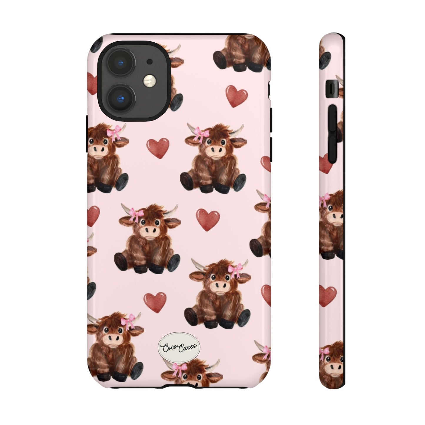 Highland Hearts iPhone Case