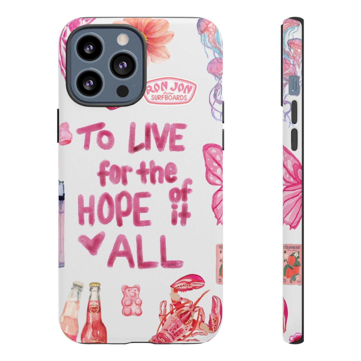 to live for the hope of it all iPhone Case