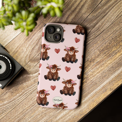 Highland Hearts iPhone Case