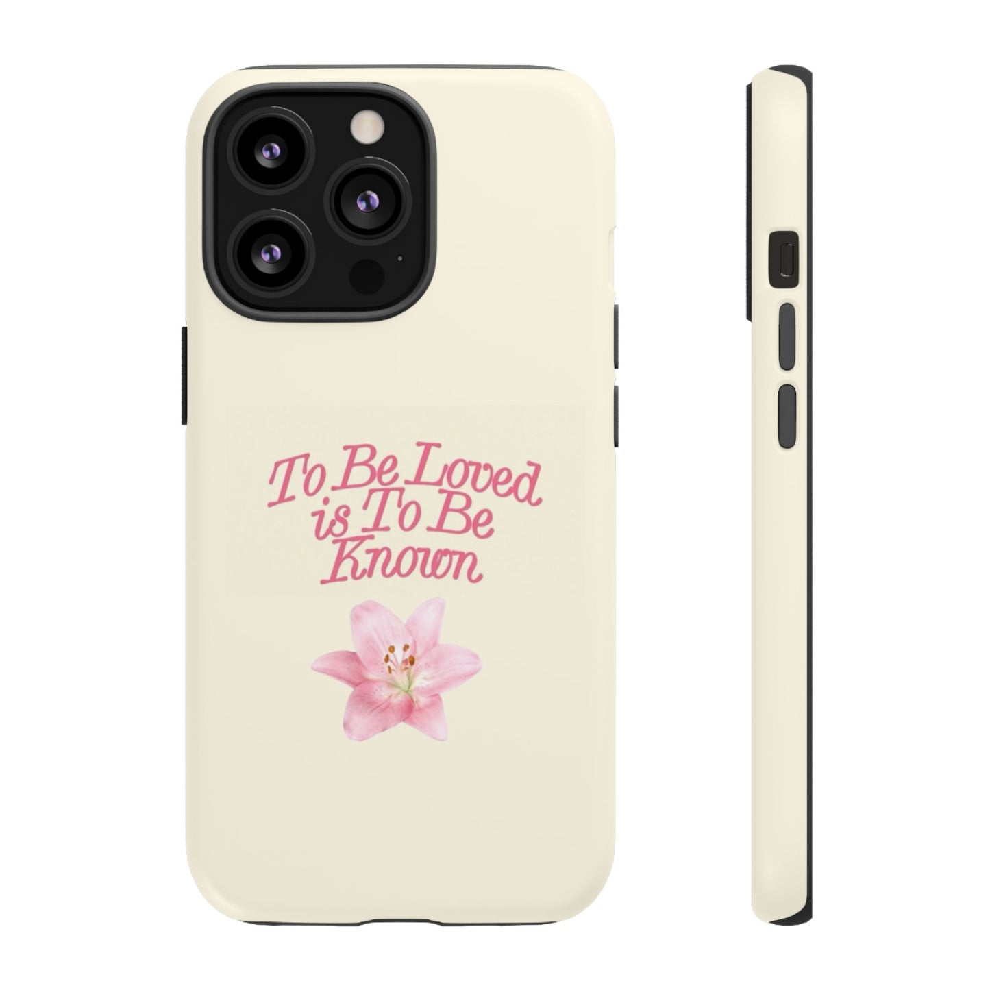 to be loved iPhone Case