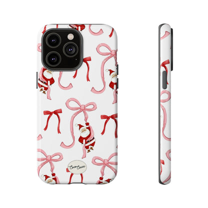 Santa’s Bow Ride iPhone Case