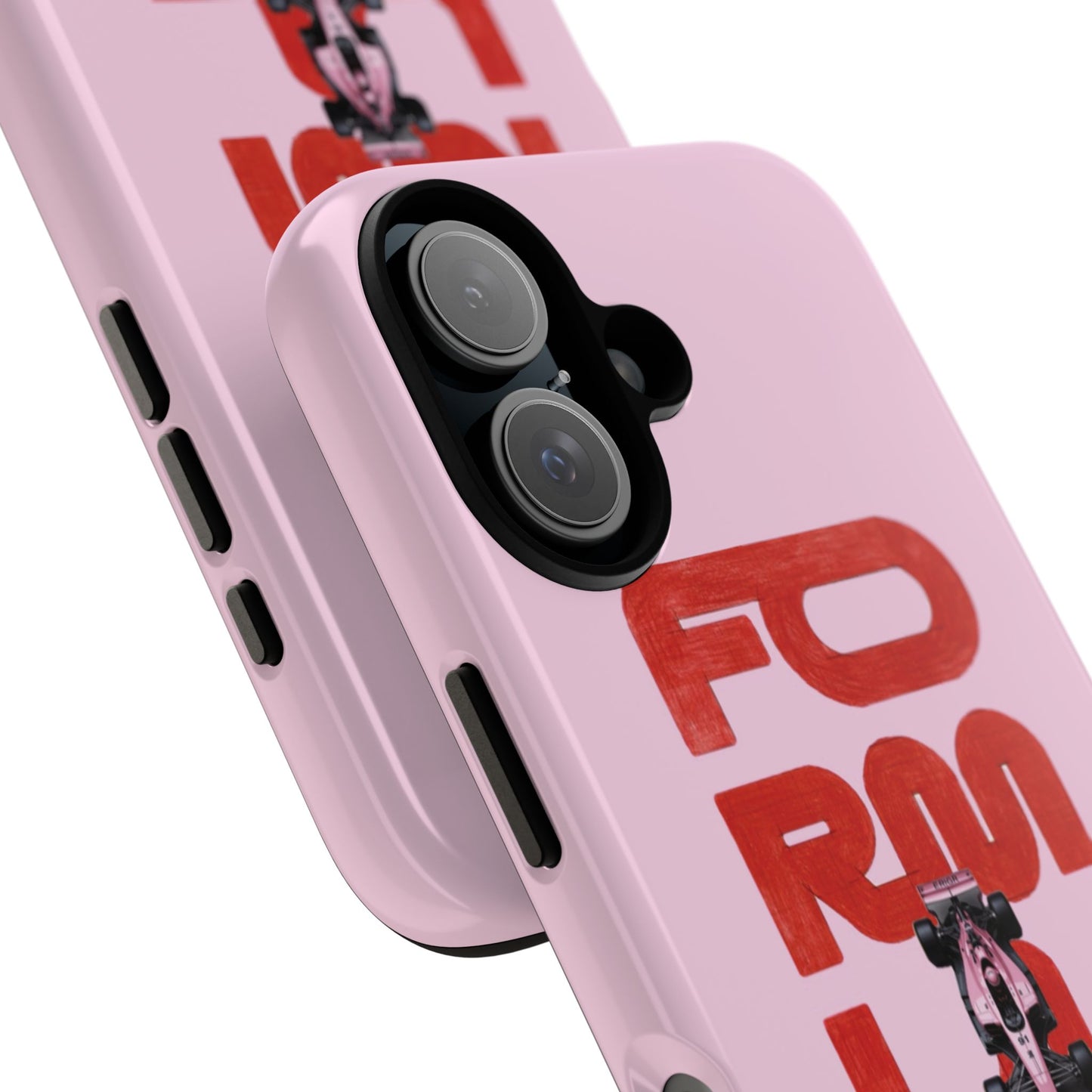 Pink Pitstop iPhone Case