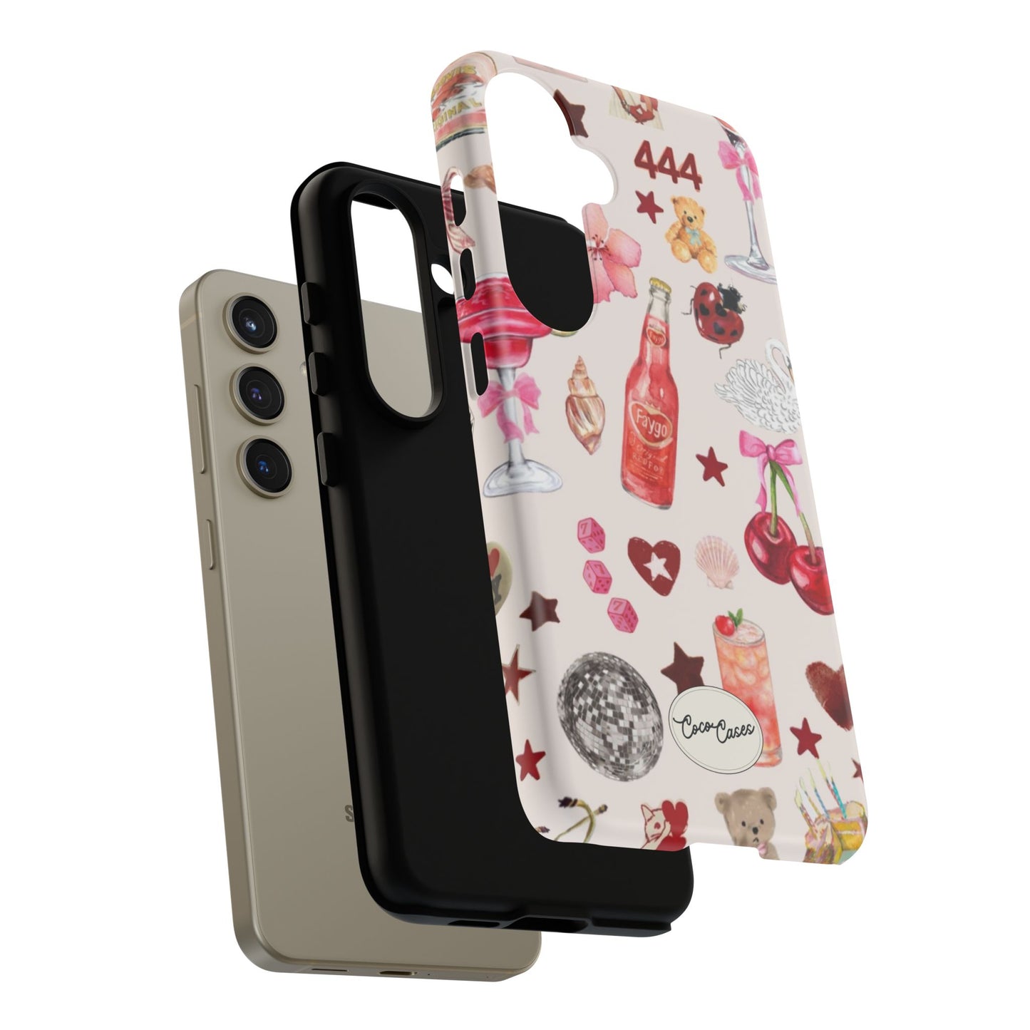 Pink Clutter Samsung Case