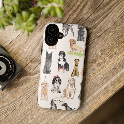 Puppy Party iPhone Case