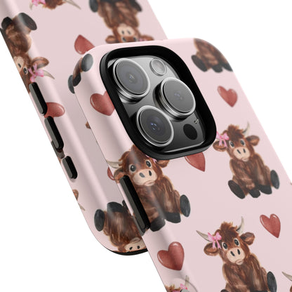 Highland Hearts iPhone Case