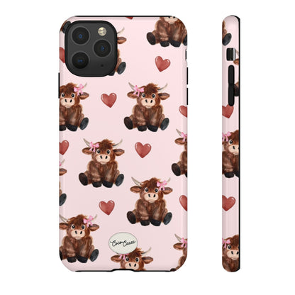 Highland Hearts iPhone Case