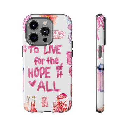 to live for the hope of it all iPhone Case