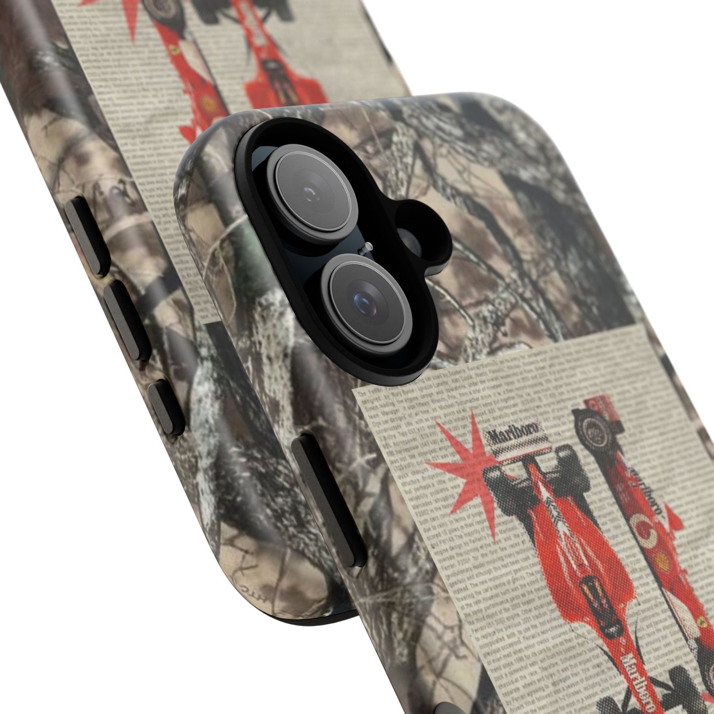 Camouflage Ferrari iPhone Case
