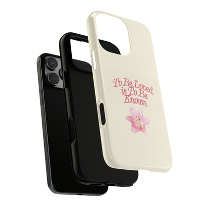 to be loved iPhone Case