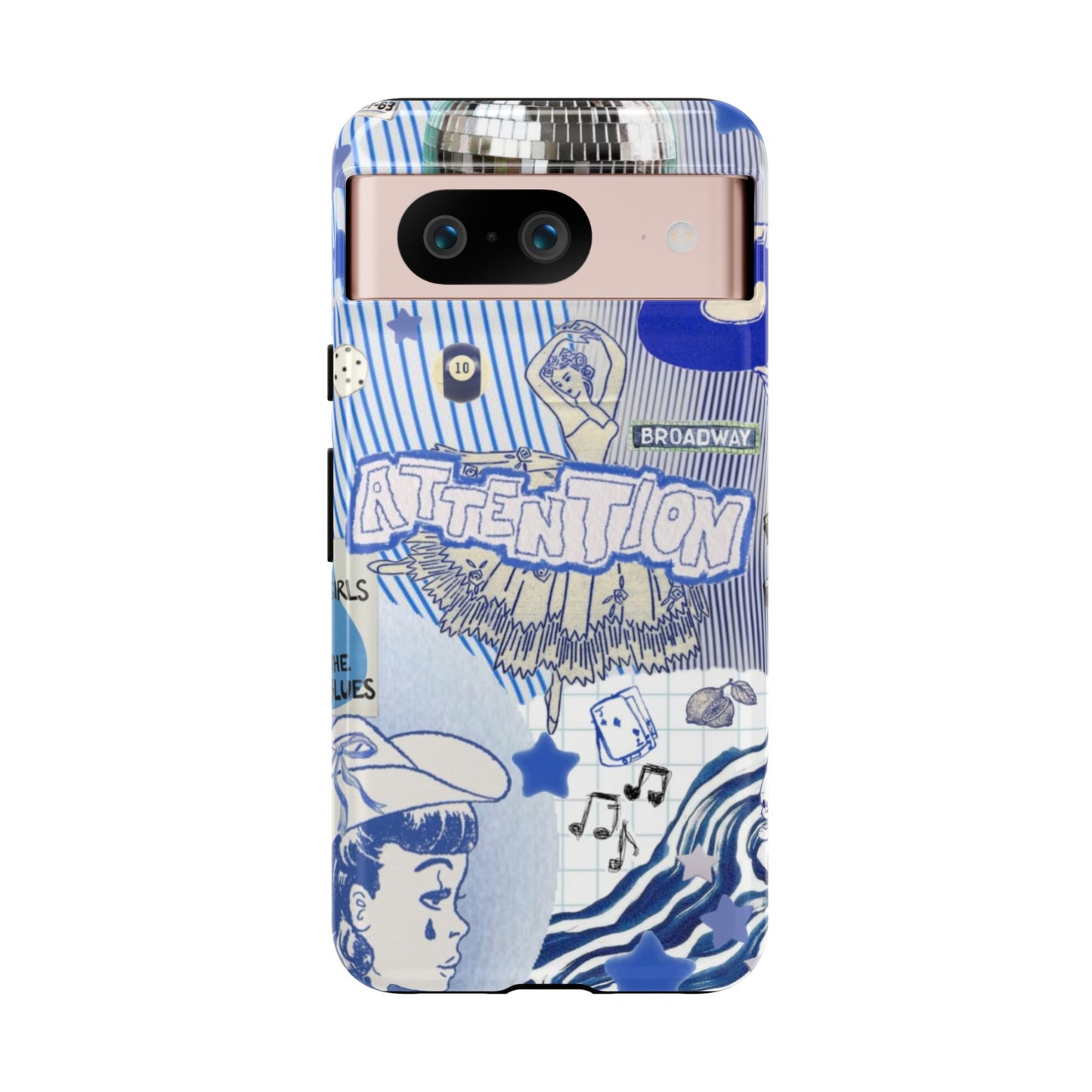 Attention Blues Google Pixel Case