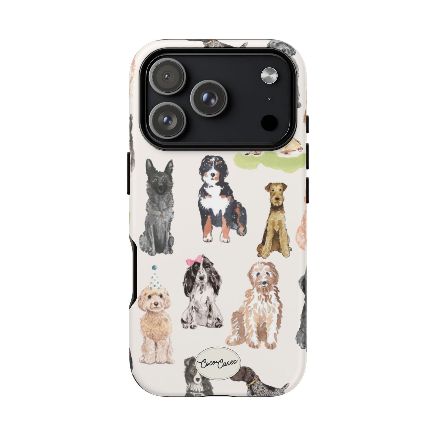 Puppy Party iPhone Case