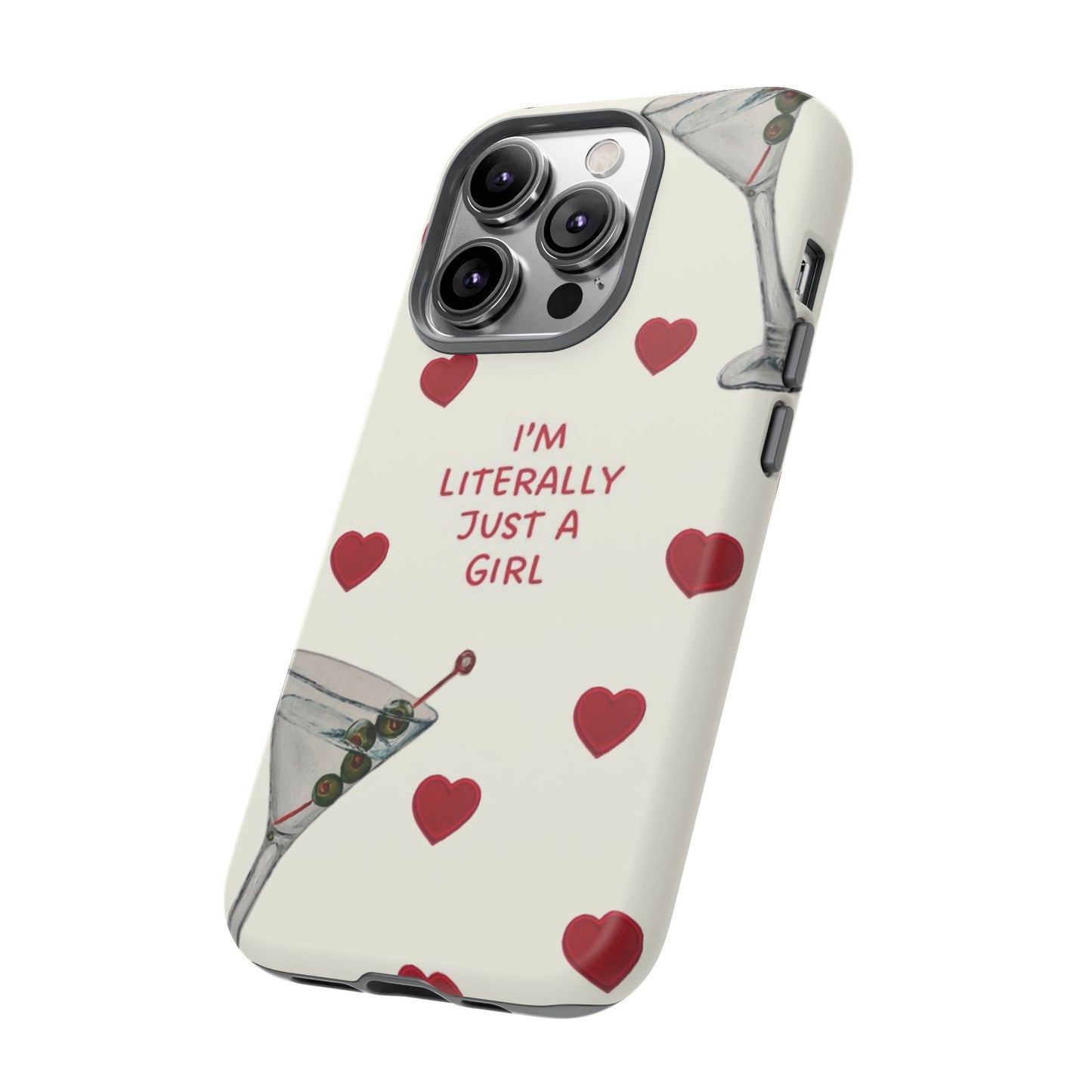 Literally A Girl iPhone Case