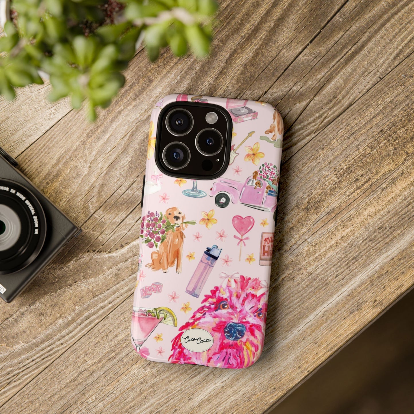 Dog Doodles iPhone Case