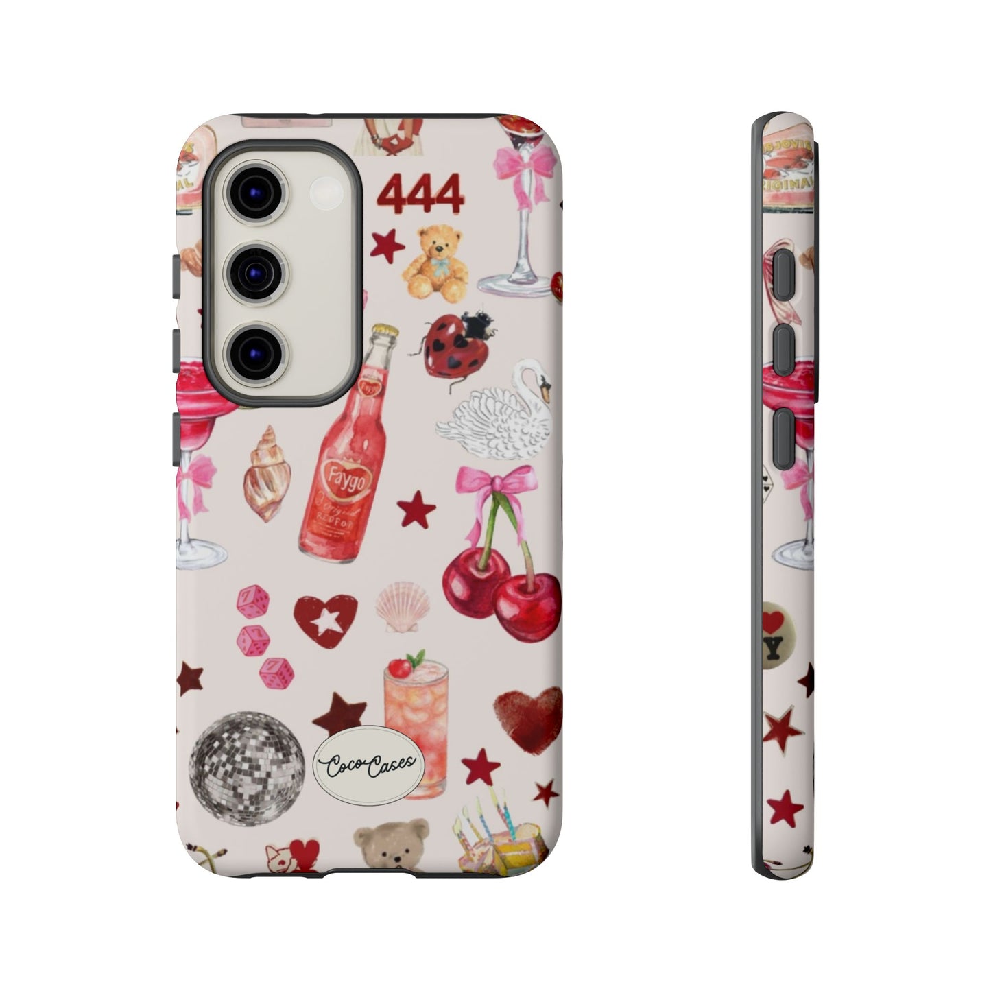 Pink Clutter Samsung Case