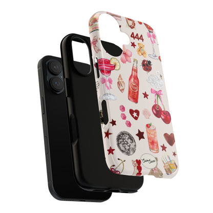 Pink Clutter iPhone Case