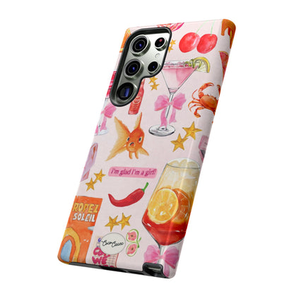 I'm glad I'm a girl Samsung Case