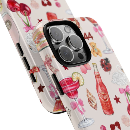 Pink Clutter iPhone Case