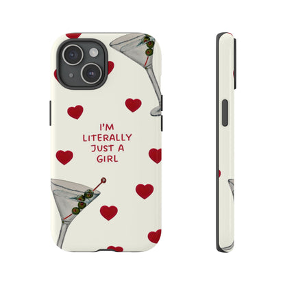 Literally A Girl iPhone Case