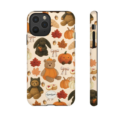 Autumn Teddies iPhone Case