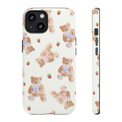 Bears and Berries iPhone Case