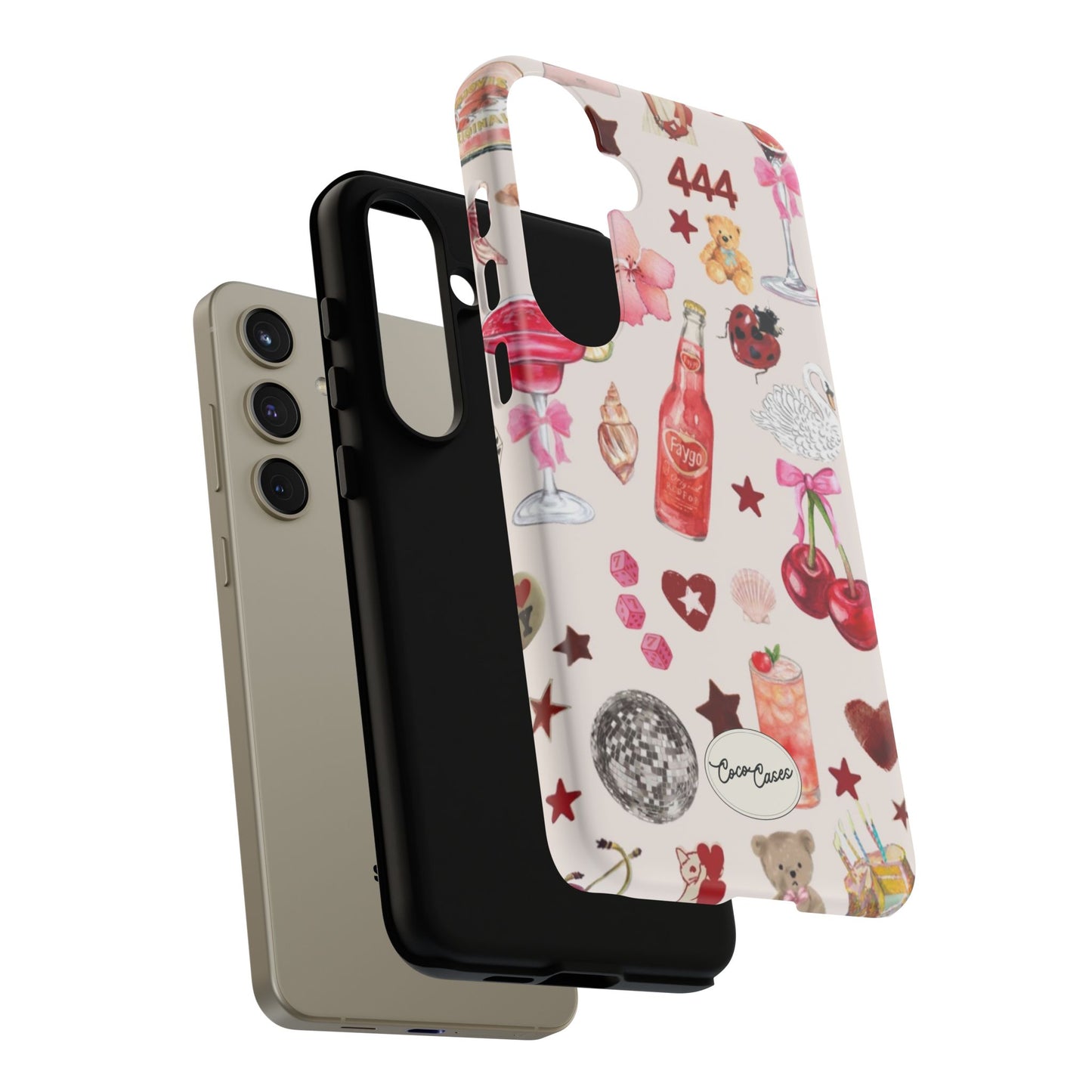 Pink Clutter Samsung Case