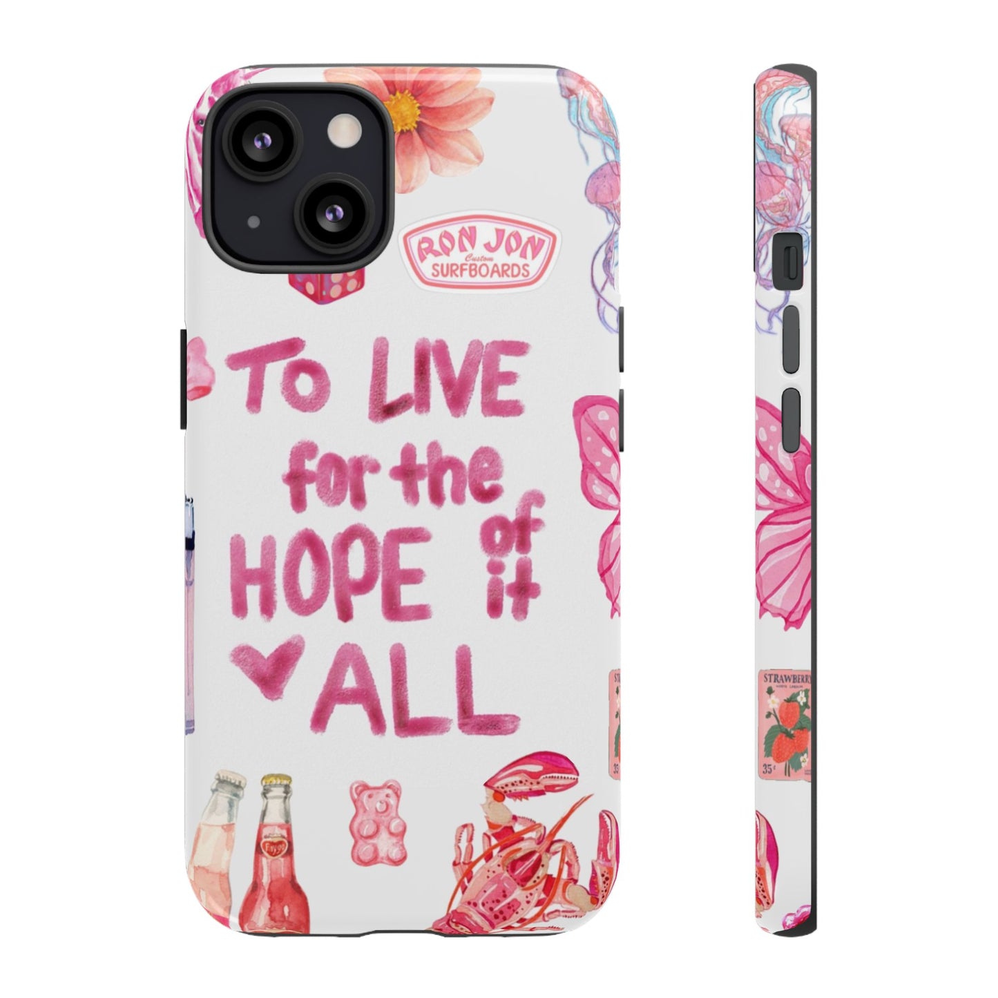 to live for the hope of it all iPhone Case