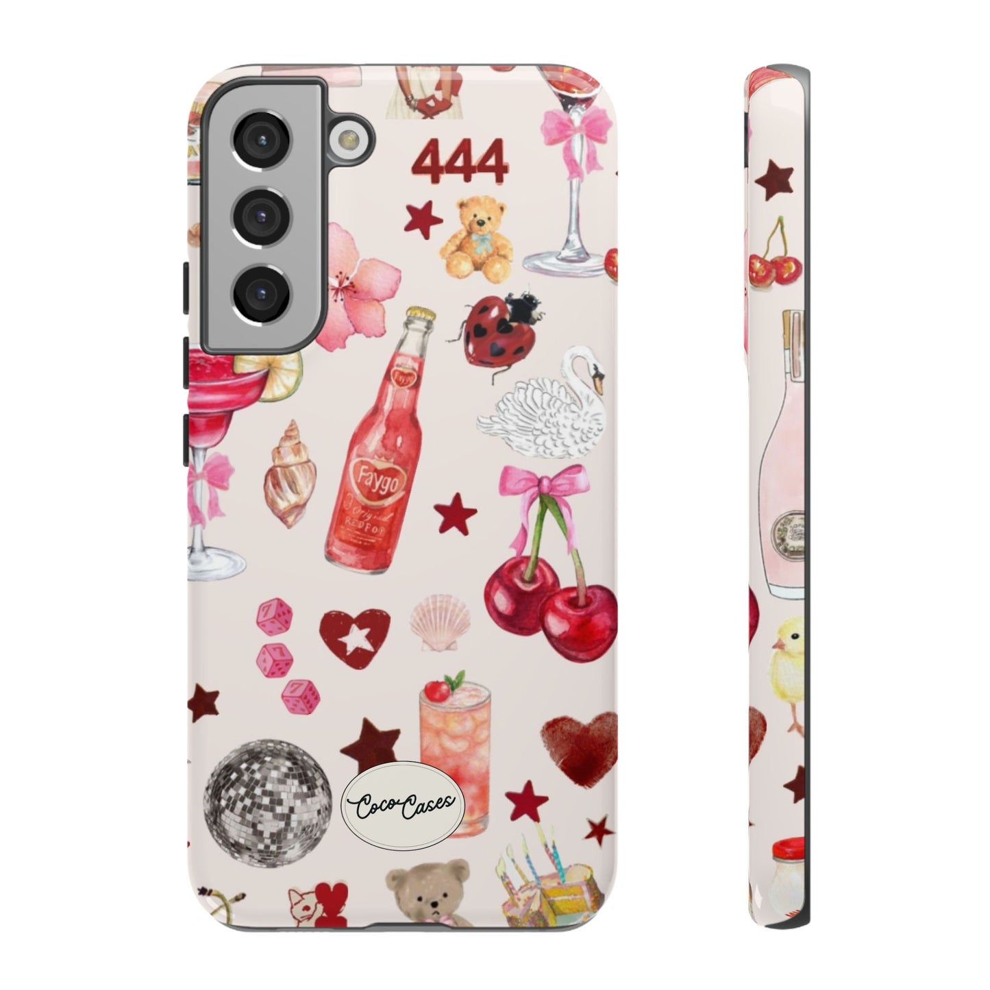 Pink Clutter Samsung Case