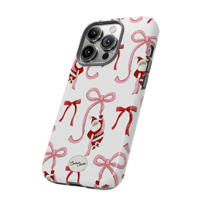 Santa’s Bow Ride iPhone Case