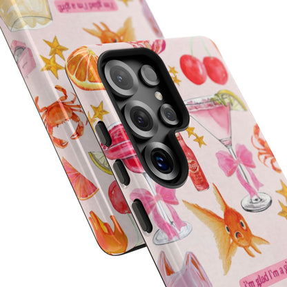 I'm glad I'm a girl Samsung Case