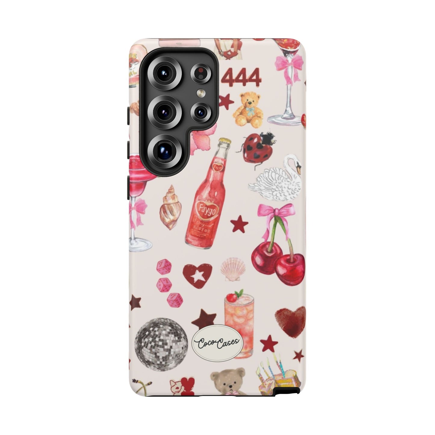 Pink Clutter Samsung Case
