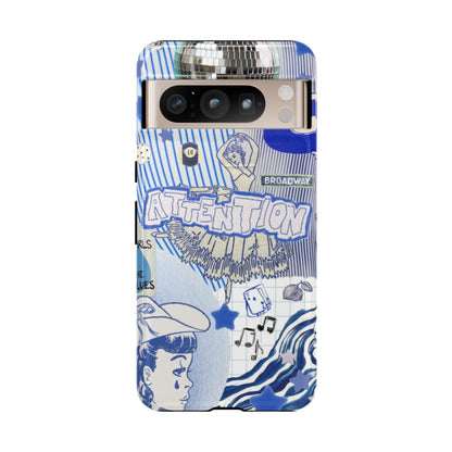 Attention Blues Google Pixel Case