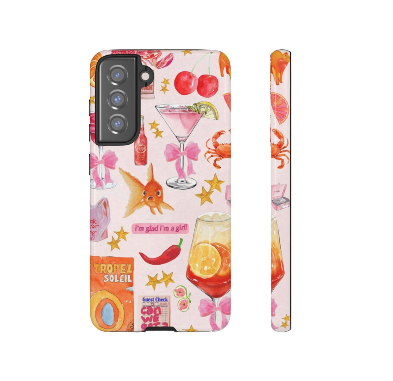 I'm glad I'm a girl Samsung Case