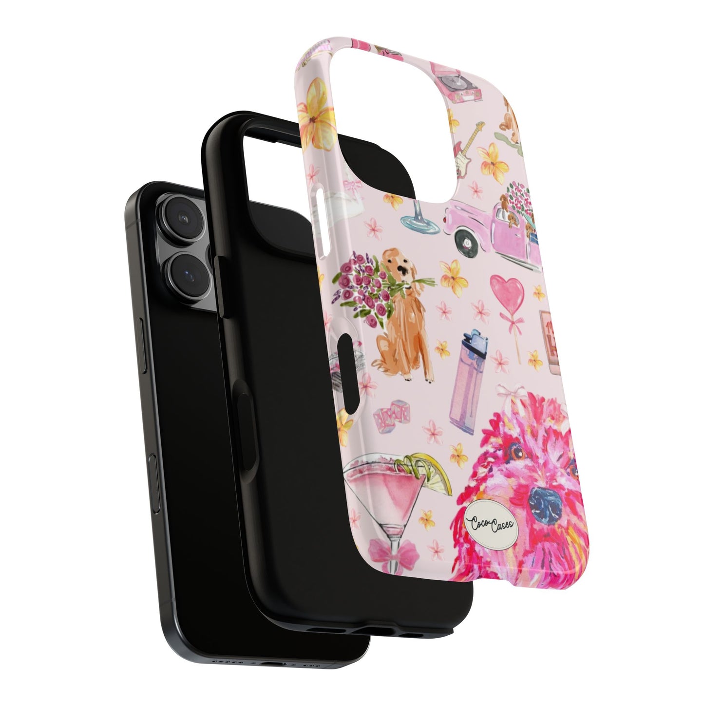 Dog Doodles iPhone Case